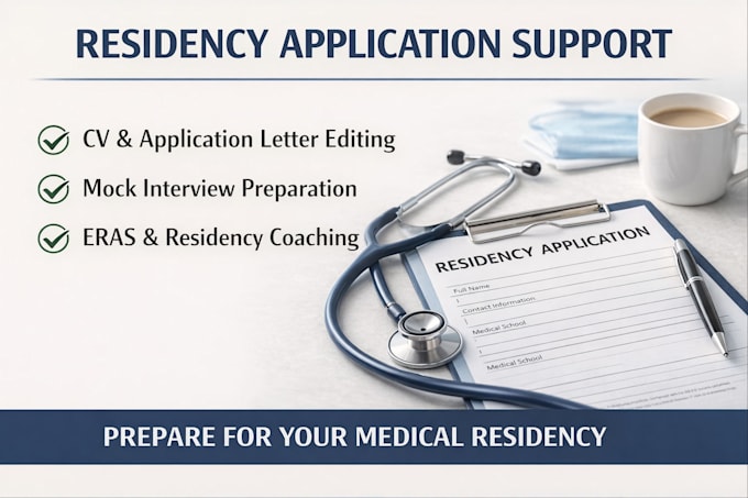prepare your medical residency resume, personal statement and interview coaching