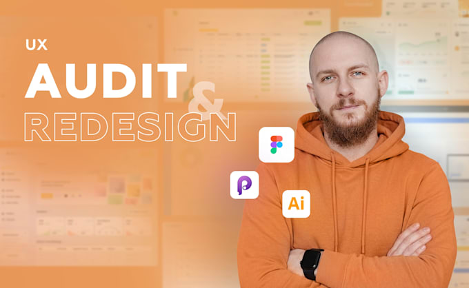do a professional UI UX audit and website redesign in figma
