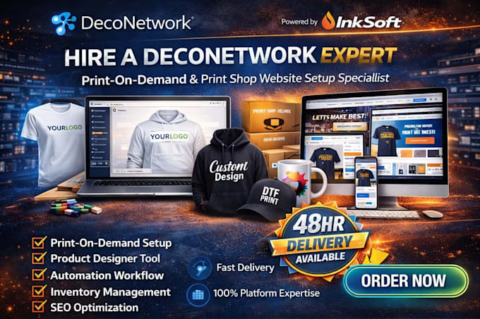 deconetwork store setup deconetwork printshop deconetwork inksoft expert