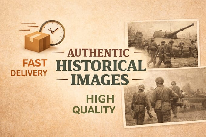 provide authentic historical images