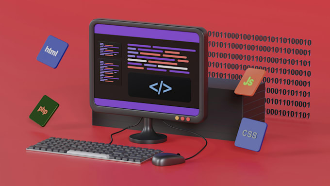 do backend and frontend website development