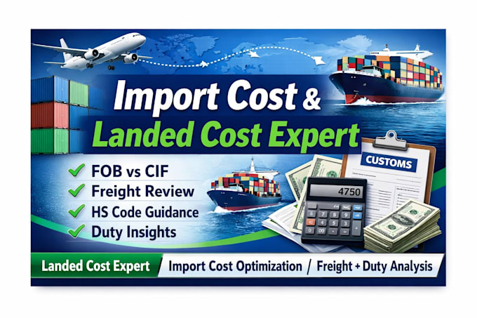 landed cost and import cost optimization