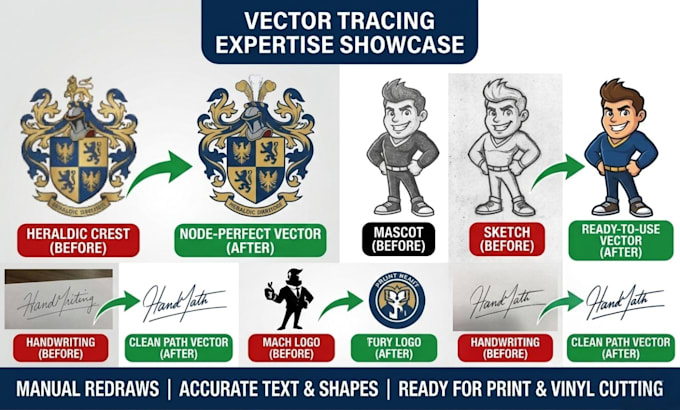 convert your raster image to vector and provide cdr or ai files