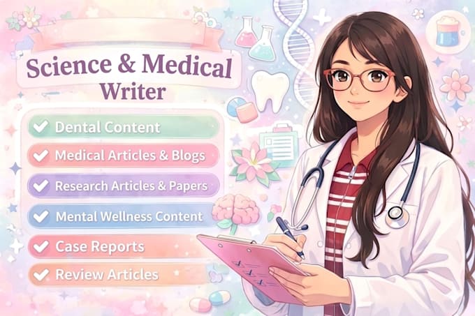 write educational and practical healthcare texts