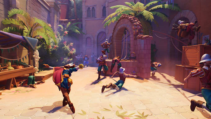 build stylized action game in unreal engine 5 with action combat system