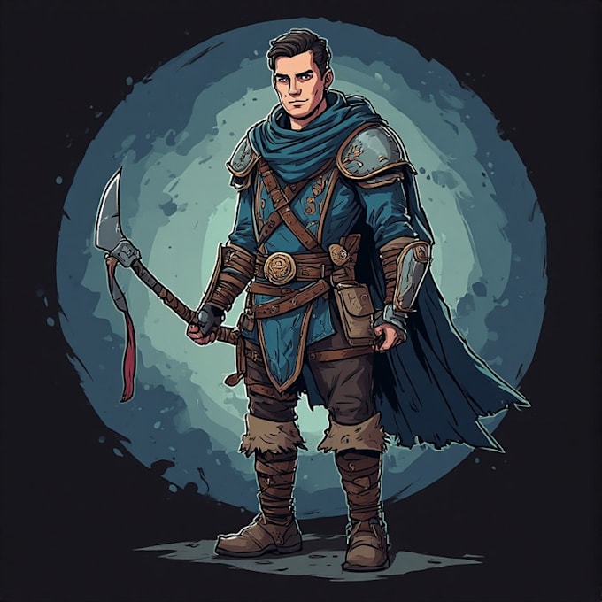 dnd character art and dnd character art