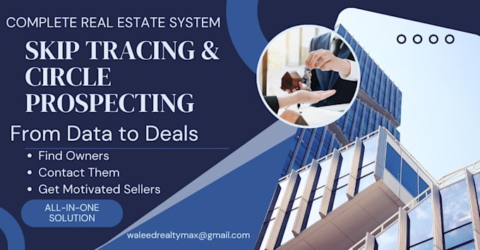 do real estate skip tracing and find property owner leads