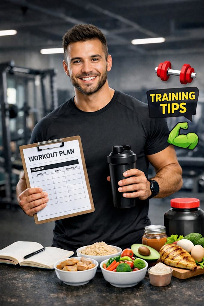 create a personalized workout and muscle gain plan