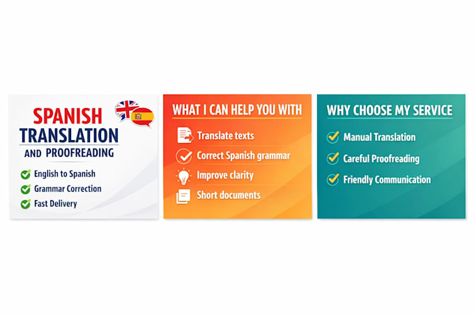 translate english to spanish manually