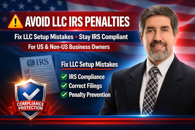 help you avoid common llc mistakes, irs penalties for US company registration