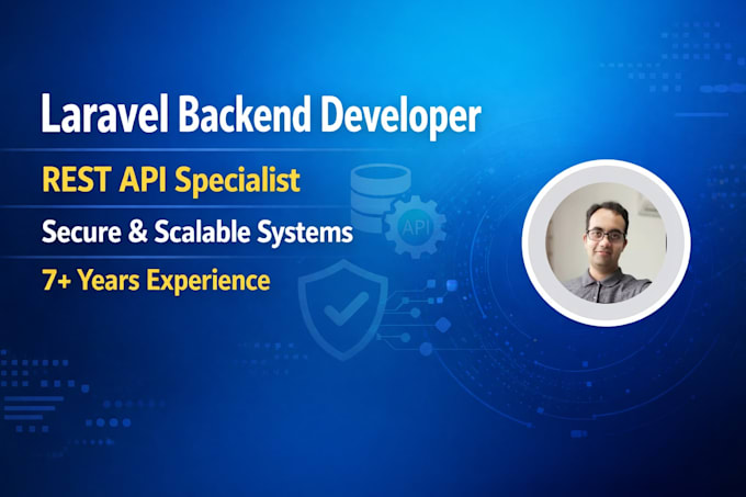 develop secure laravel rest API and backend