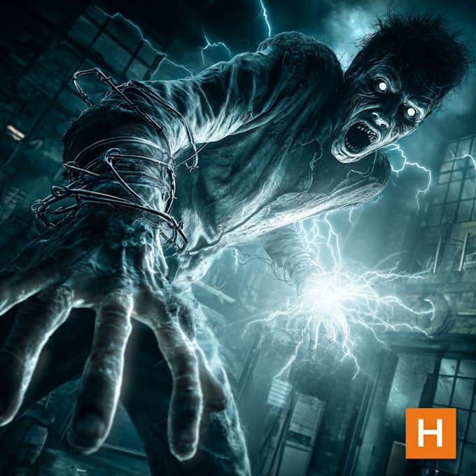 create scary horror thumbnails for youtube