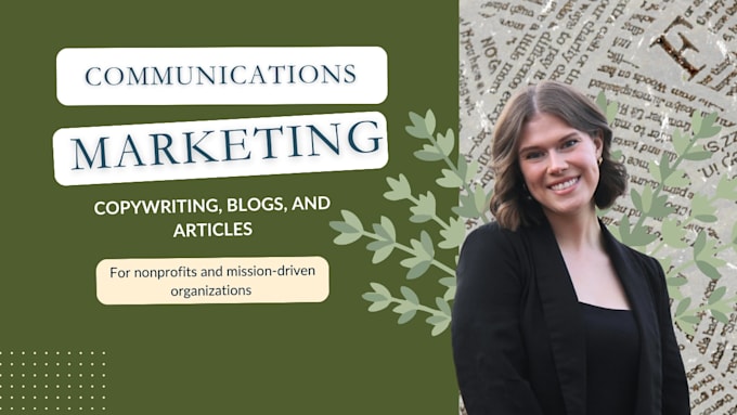 write blogs and articles for your nonprofit