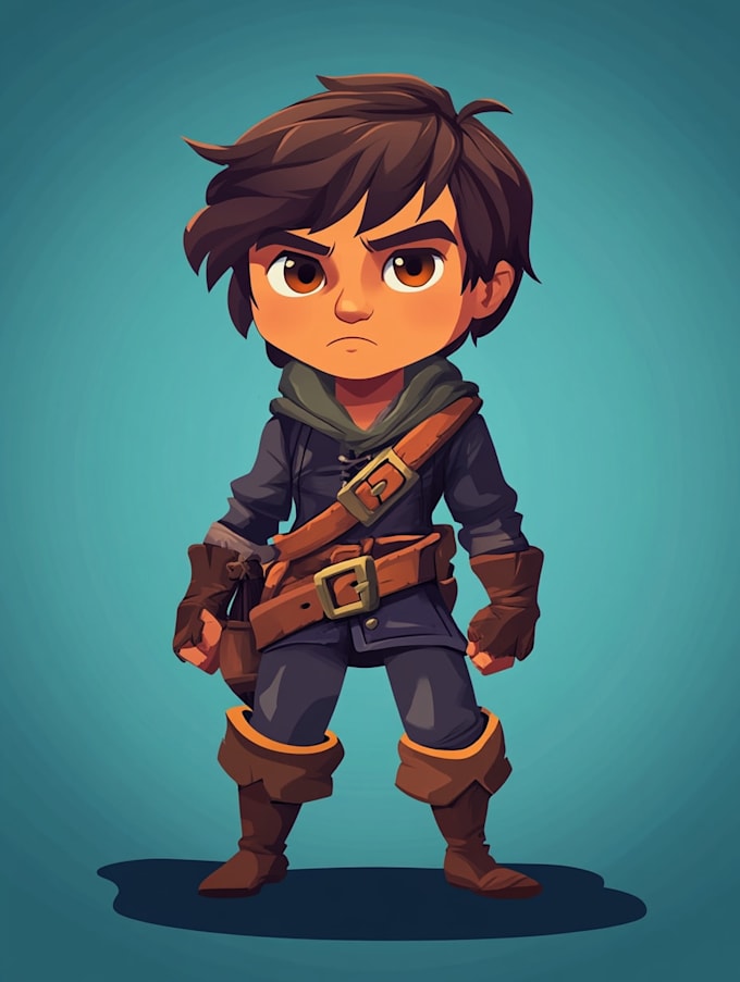 2d game character or 2d game character
