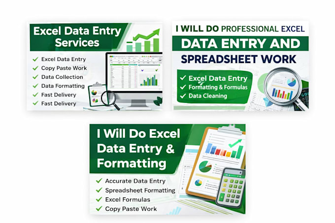 do excel data entry and spreadsheet work