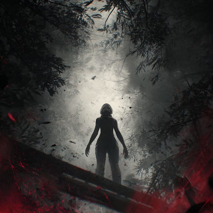 create scary horror thumbnails for youtube