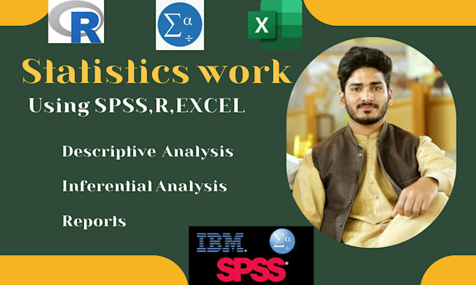 Do statistical data analysis using spss, r, or excel by Falakstats | Fiverr