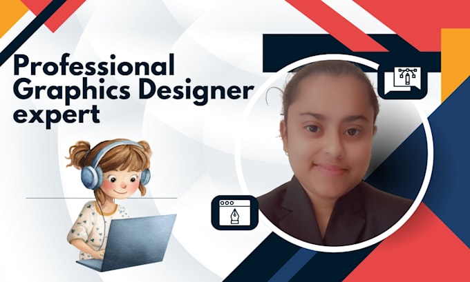 be your professional graphics designer in canva