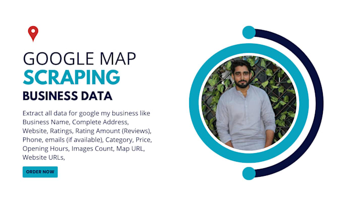 find and scrape google map business data with all info