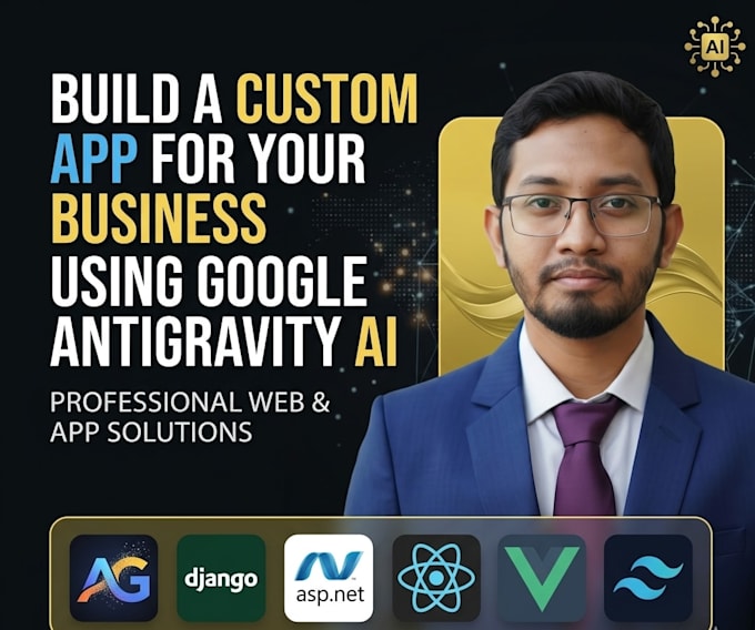 build custom ai saas web app, mobile app using antigravity, cursor, codex