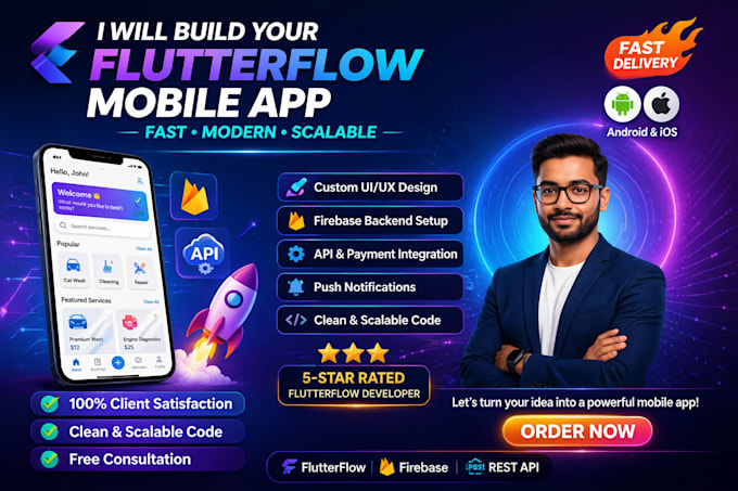 build flutterflow mobile app, flutterflow app development, flutterflow developer