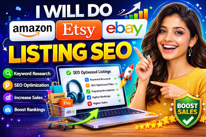 do amazon etsy ebay listing SEO
