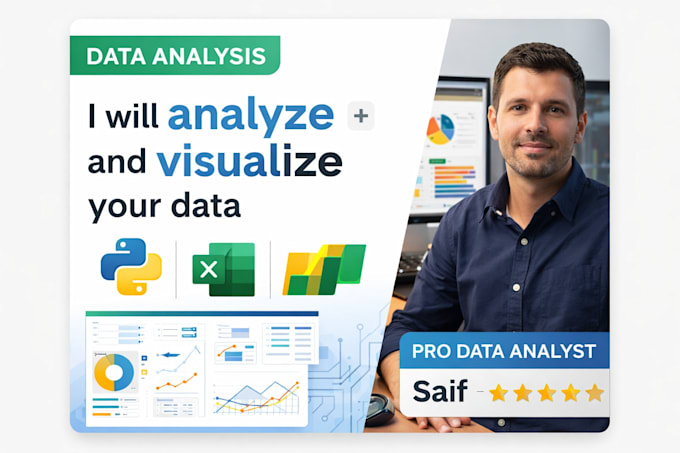 analyze your data using excel or python
