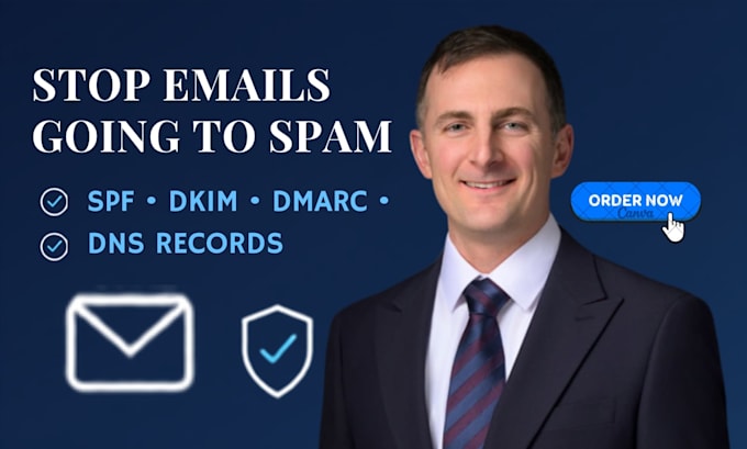setup spf dkim dmarc records to fix email deliverability and stop spam