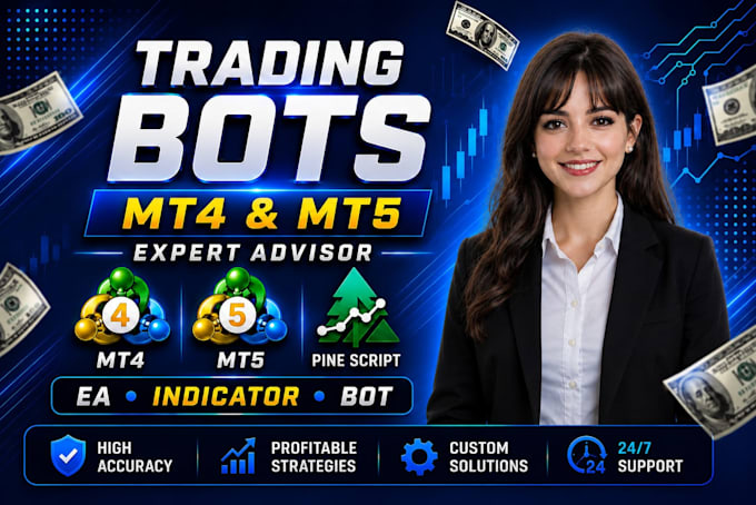 develop your mt4 mt5 bot expert advisor eas or indicator