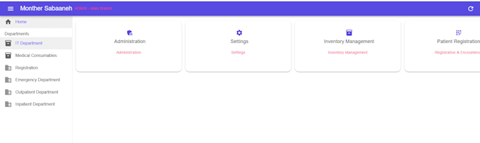 develop erp system modules and rest API using dotnet core