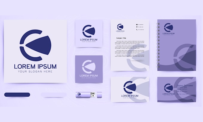 create premium corporate logo branding