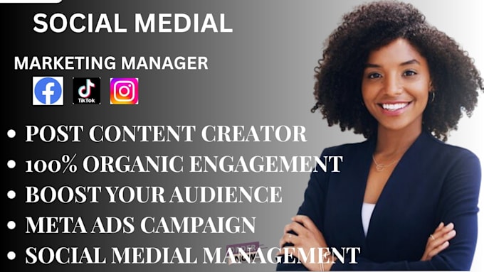 be your social medial marketing and content creator