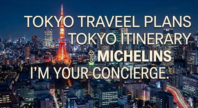 create a tokyo travel itinerary