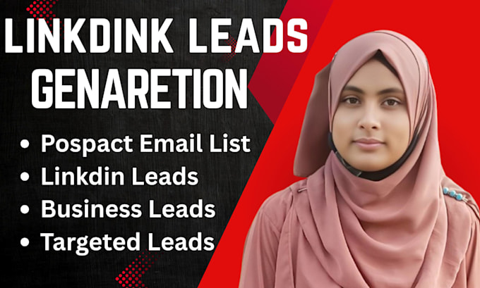 do b2b lead generation linkedin lead and business email list