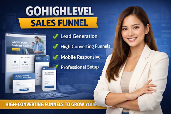 build high converting gohighlevel sales funnels