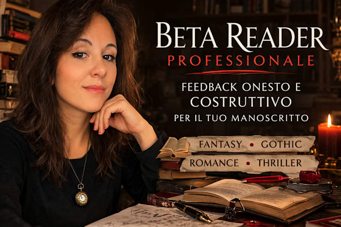 fornisco beta lettura per feedback professionale