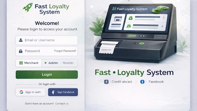 do branded loyalty rewards system for clover pos resellers