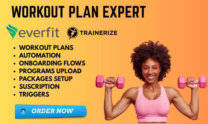 setup everfit upload workouts programs to your truecoach trainerize hubfit va