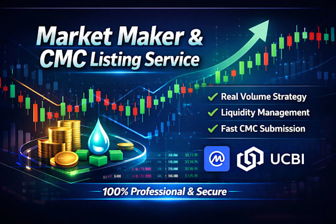 create a crypto market maker bot for tokens or exchanges