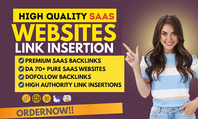 do link insertion on high quality saas websites