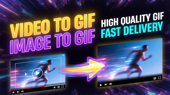 convert video or image to a high quality animated GIF