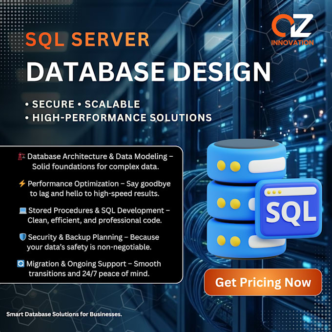 design and develop your microsoft sql server database