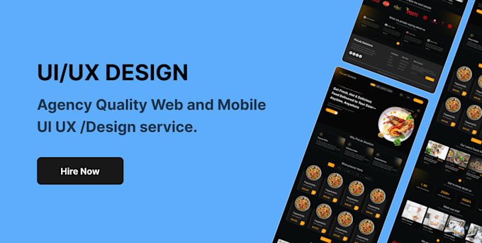 we will design modern website or mobile app UI UX in figma