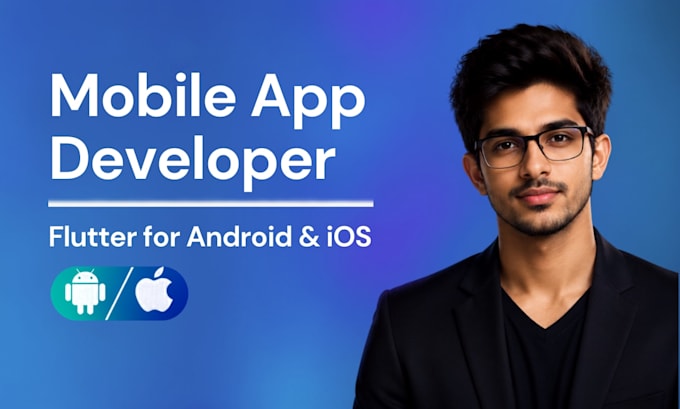 develop flutter mobile apps for android and ios