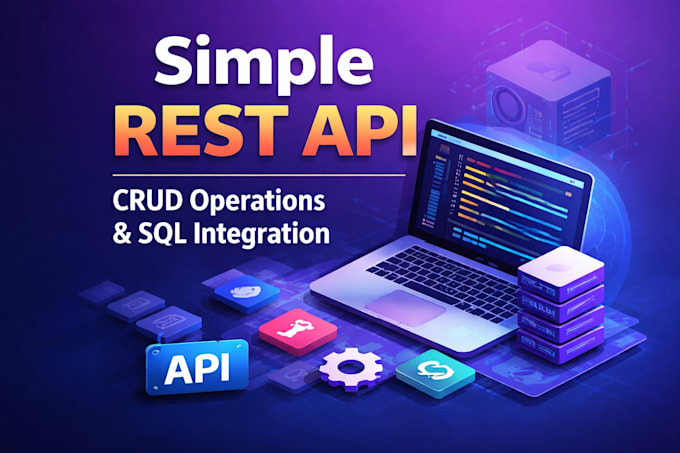 develop asp net core rest API with sql server