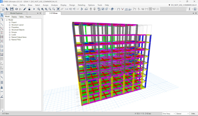 do seismic structural analysis using etabs and sap2000