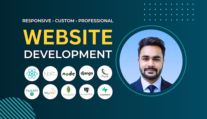 build custom web applications and websites using react, mern, and python