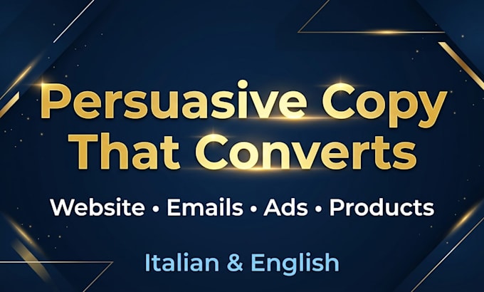 write persuasive copy for your website, ads, emails or product descriptions