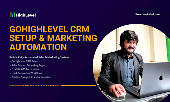 setup gohighlevel CRM and automation