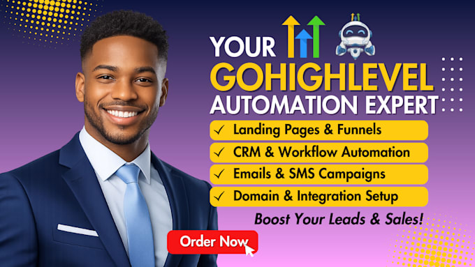 be your gohighlevel expert for automation, workflows and CRM setup